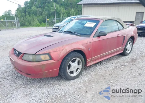 2001 Ford Mustang from USA, damaged, VIN 1FAFP44491F185244
